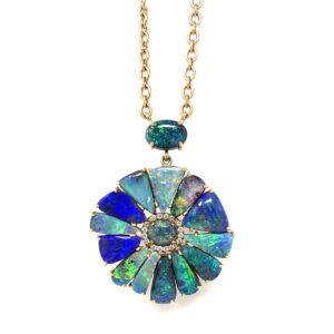 Irene Neuwirth Boulder Opal Necklace 18"