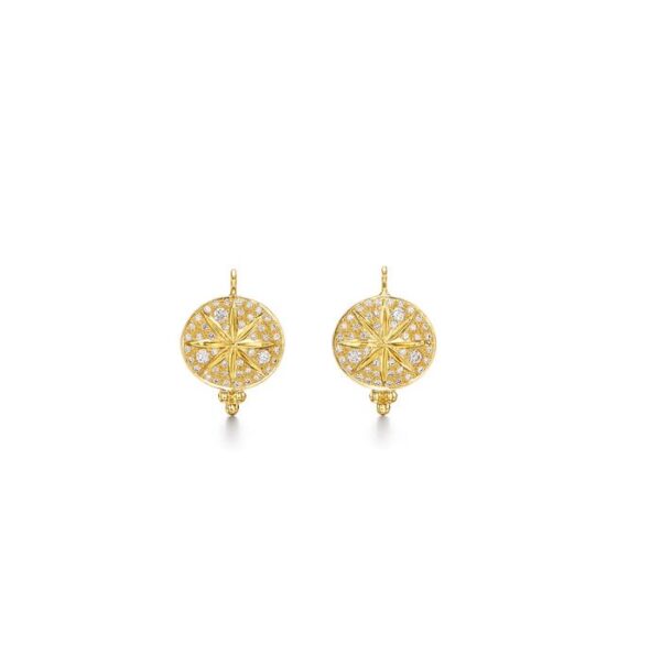 Temple StClair 18K Diamond Sorcerer Earrings