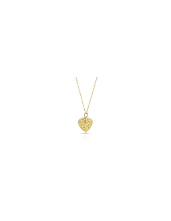 Aspen Leaf Necklace (Meridian Jewelers Exclusive) small